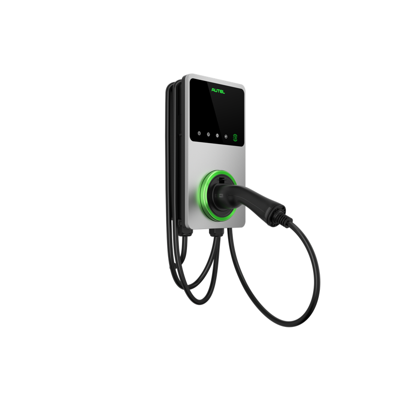 Autel Maxicharger 22kW med kabel 4G 3F/32A - Sølvgrå