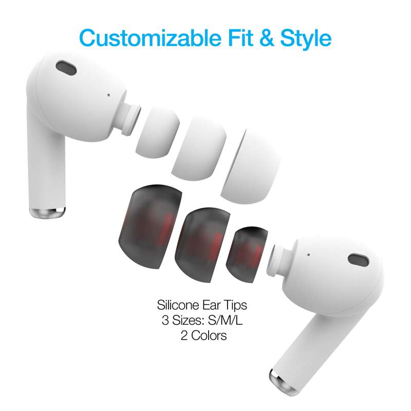 #Naztech Xpods Pro TWS høretelefoner - hvid