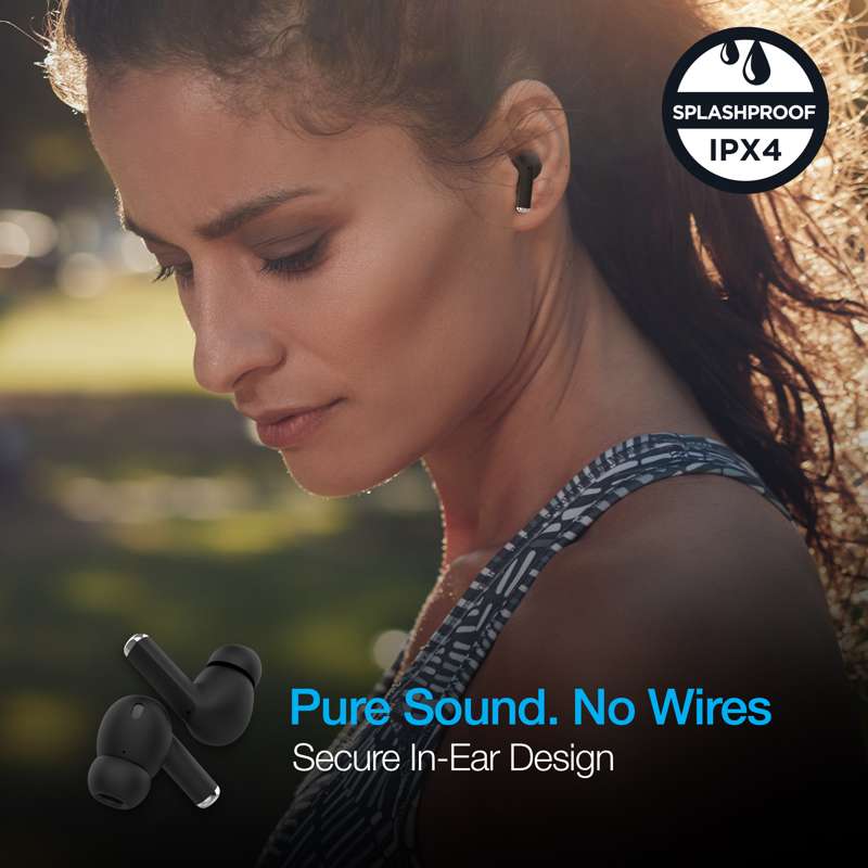 Naztech Xpods Pro TWS høretelefoner - sort