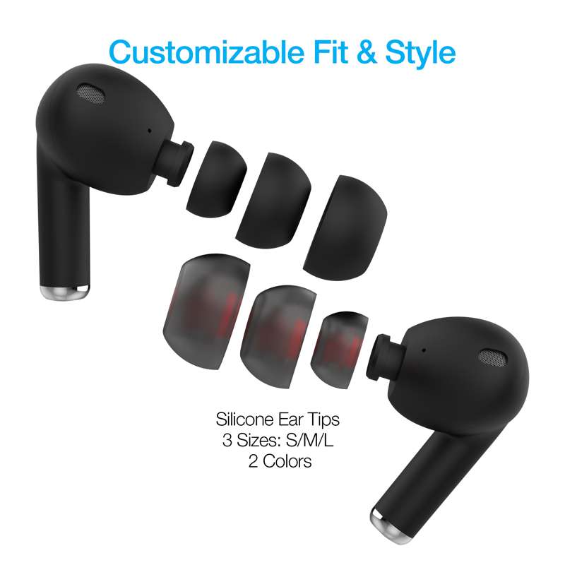 #Naztech Xpods Pro TWS høretelefoner - sort