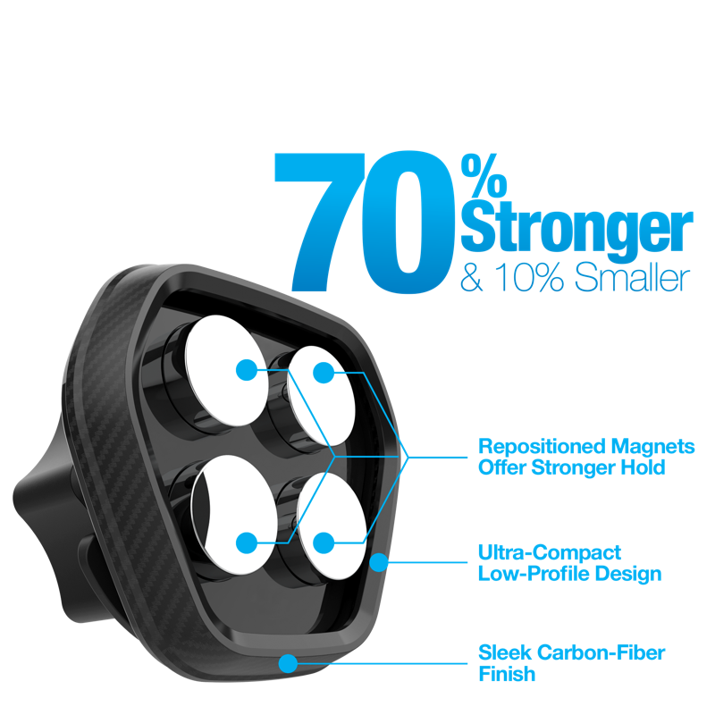 #Naztech MagBuddy Elite ventilation mobilholder