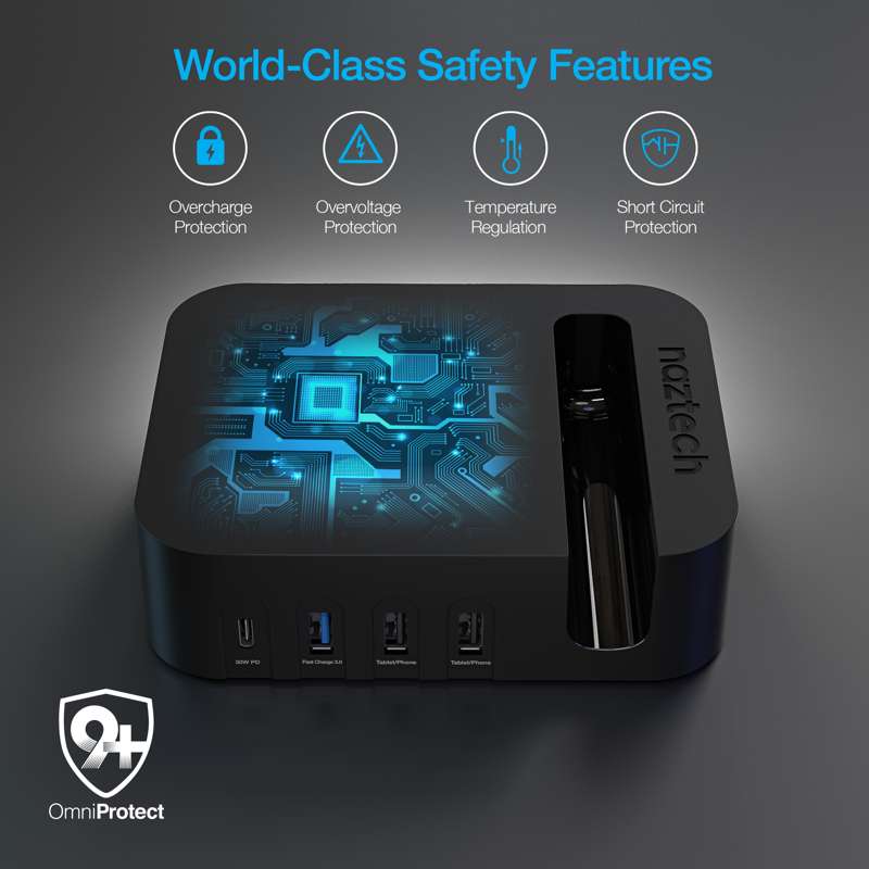 #Naztech Ultimate ladestation m. powerbank