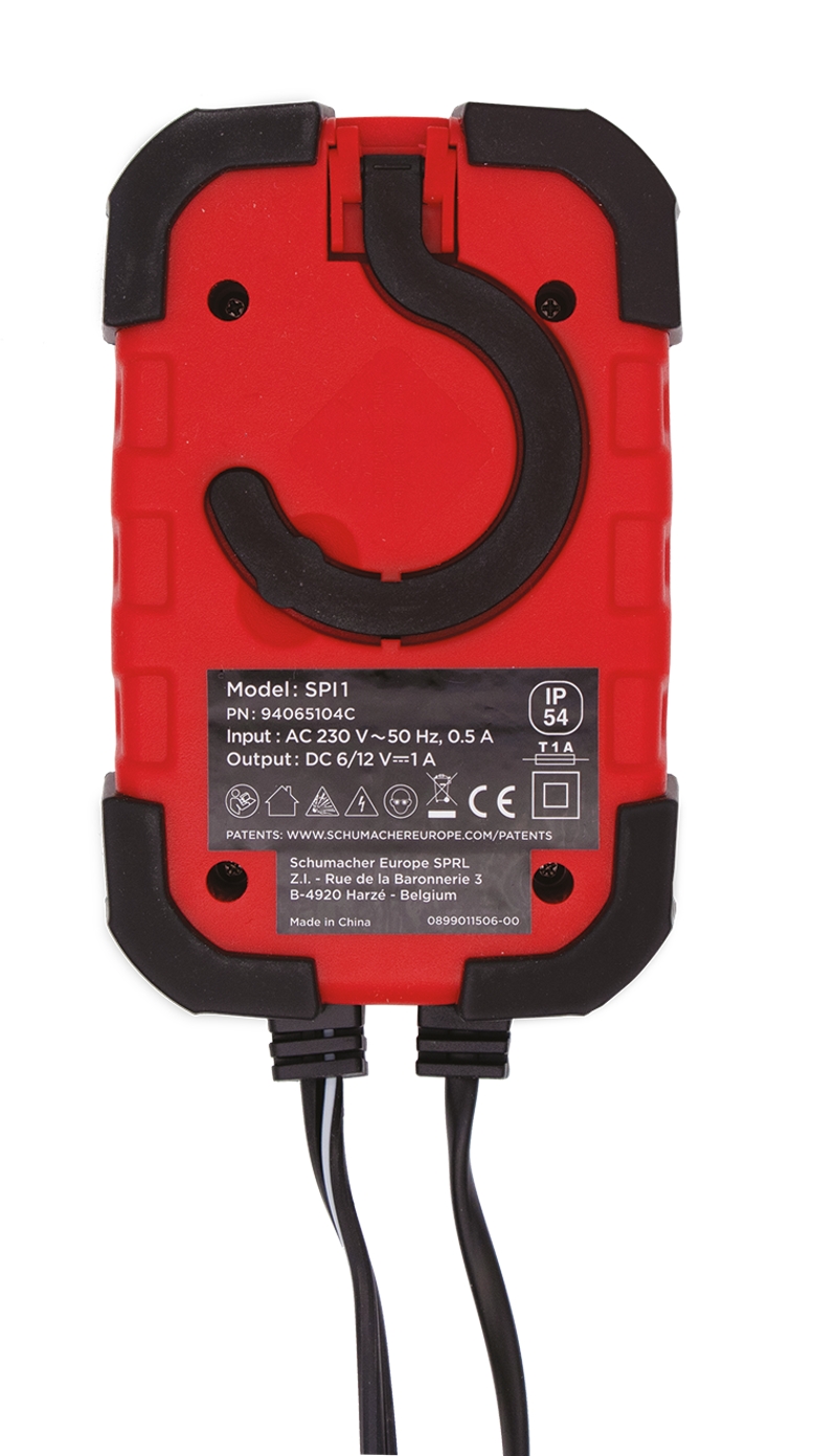 Schumacher SPI1 6/12V 1A Batterilader/Sirius 2