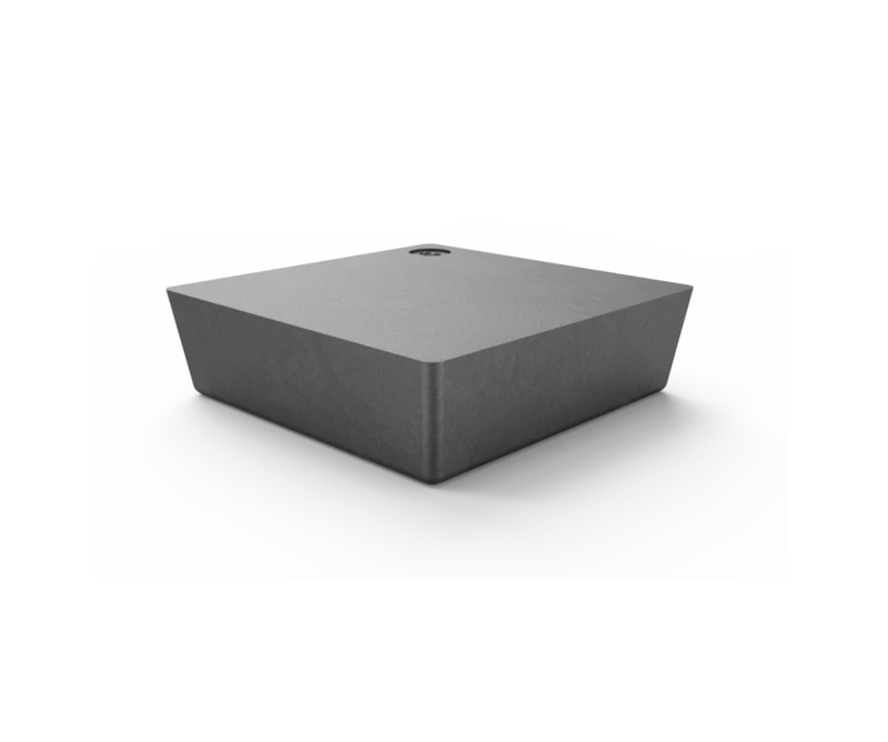 Cepelo gummiblok 12x12x3,5