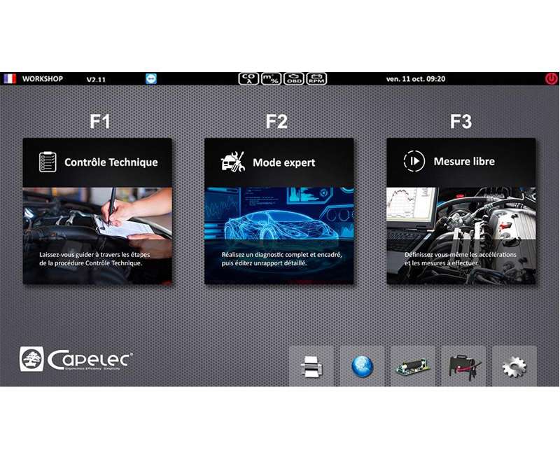 Capelec 4-gastester og røggasmåler