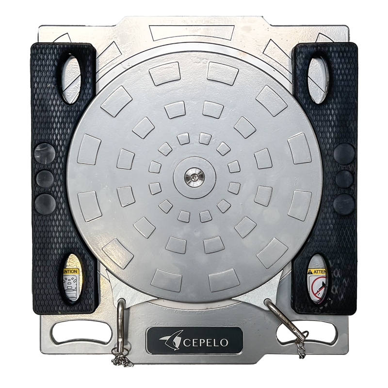 CEPELO 2 stk drejeplader