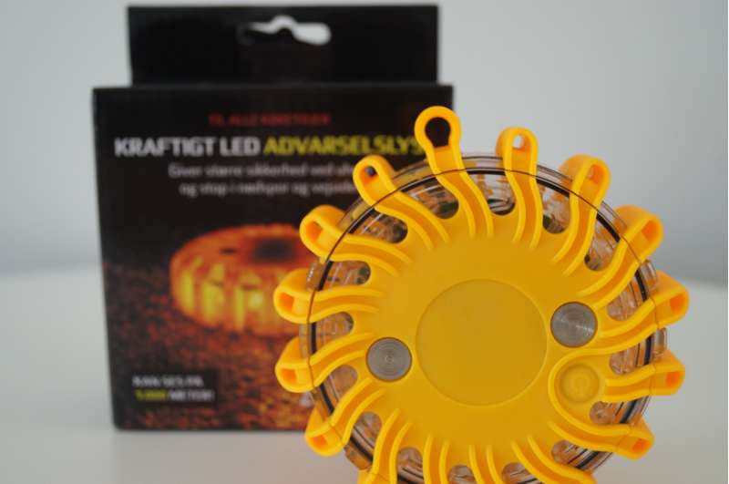 Zmartgear Roadflare genopladelig - Gul