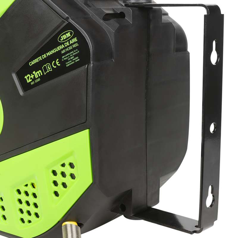 JBM Luftslange på rulle 12+1m - grøn