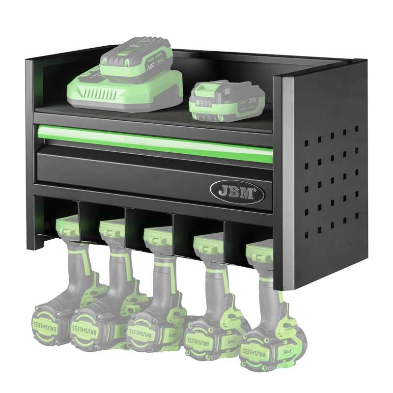 JBM Opbevaringshylde til elværktøj