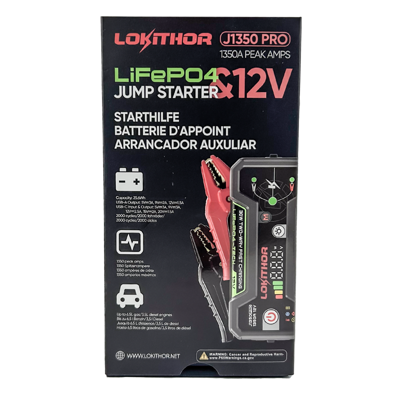 LOKITHOR Booster/Powerbank 1350A 12V