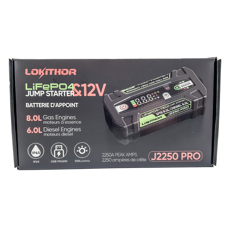 LOKITHOR Booster/Powerbank 2250A 12V
