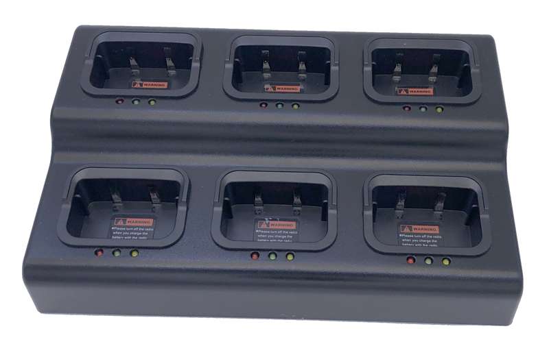 Kirisun DP405 6 styks lader