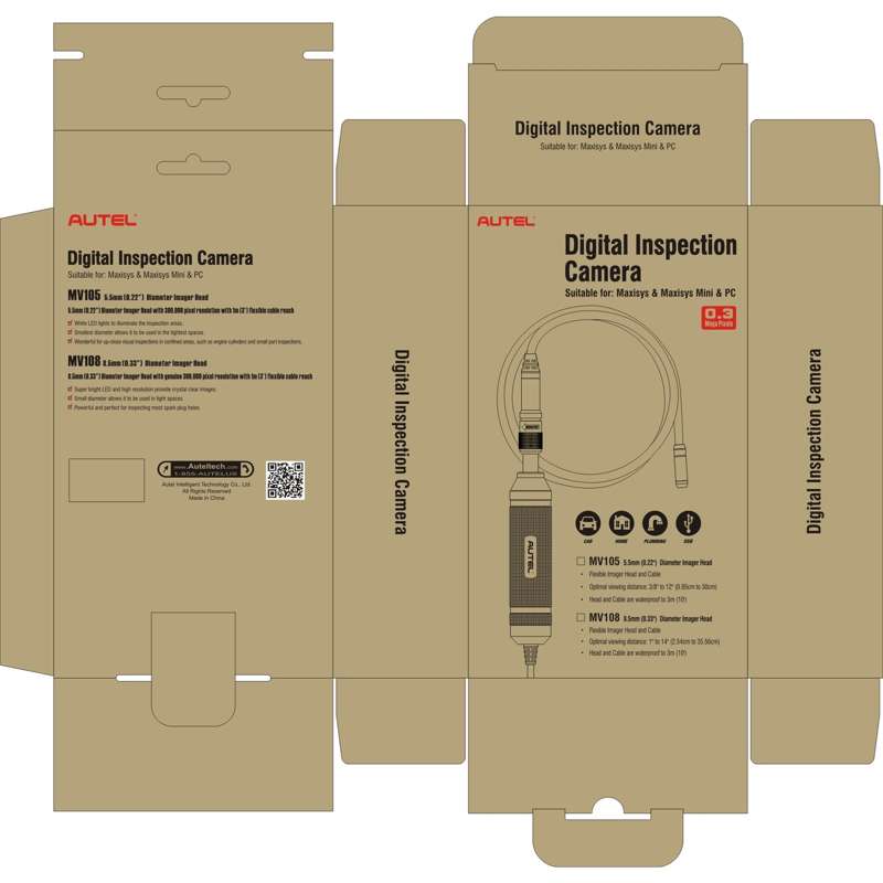 Autel MV105S Kamera til Autel Maxisys