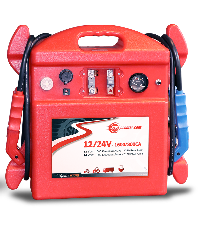Schumacher SOS Booster 12/24V 1600/800A