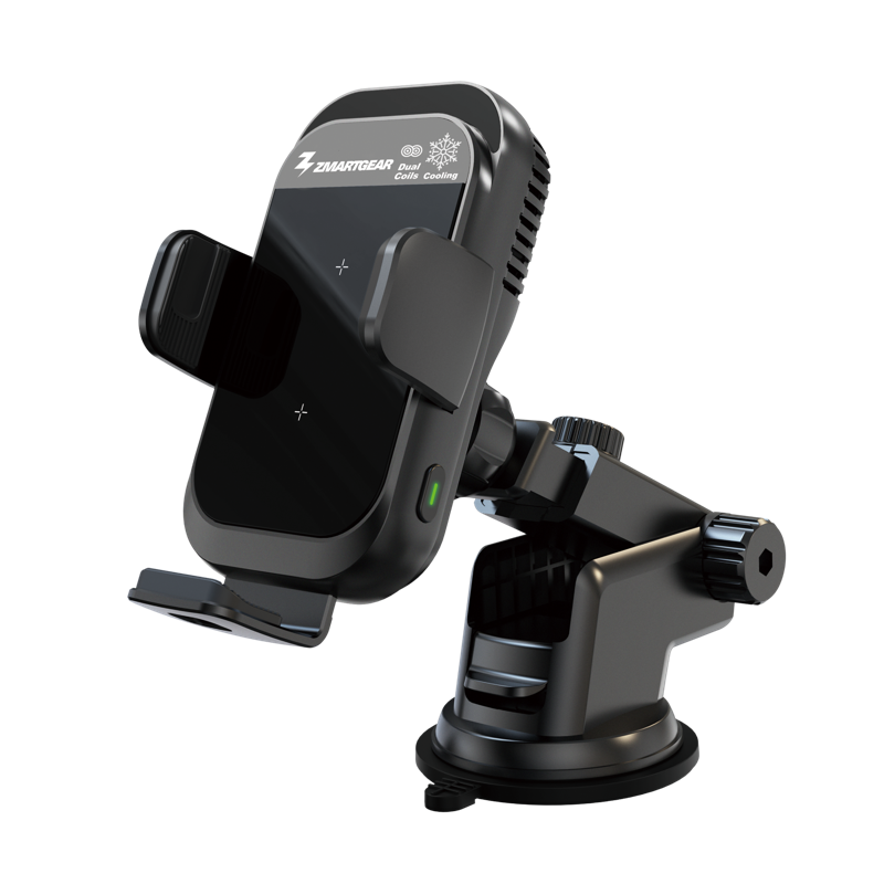 Zmartgear mobilholder m. trådløs opladning og køling