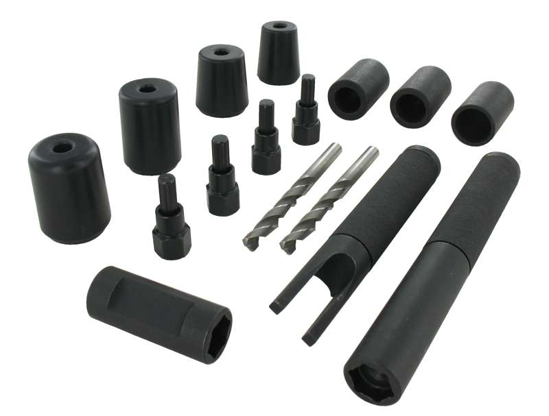 Hubi Tools repkit til låsebolte - Lugdriller