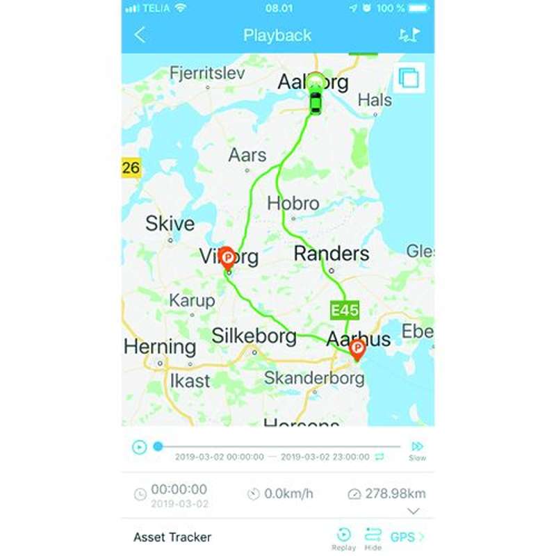 Zmartgear GPS Tracker til installation 4G