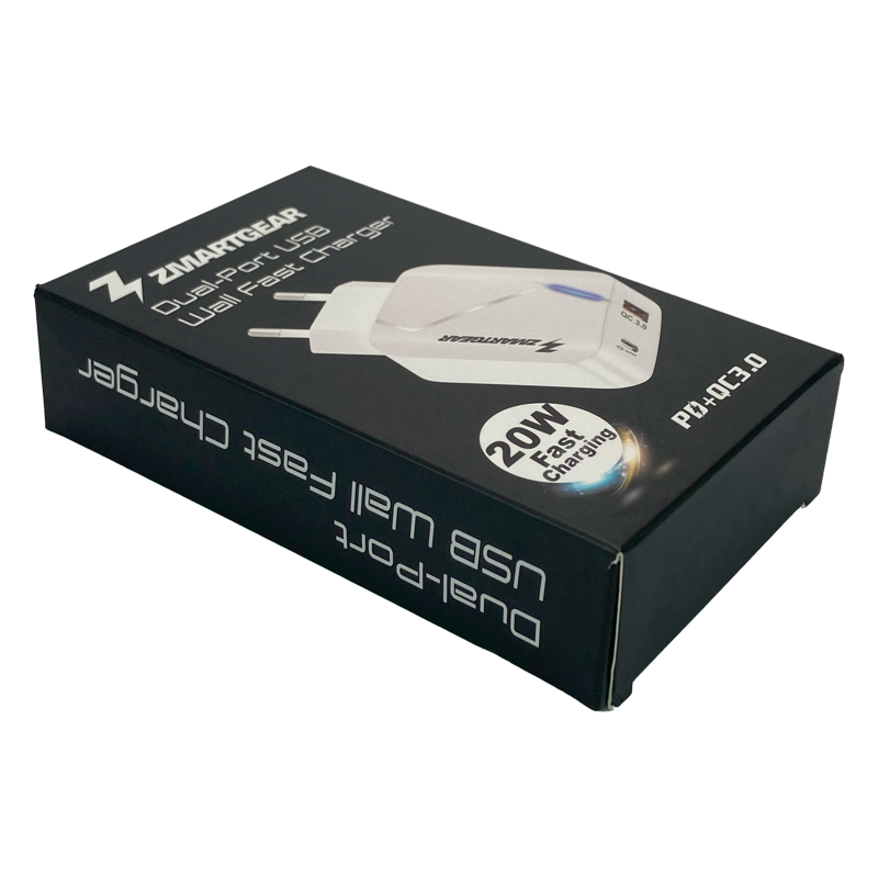 Zmartgear 220V lader USB-A + USB-C