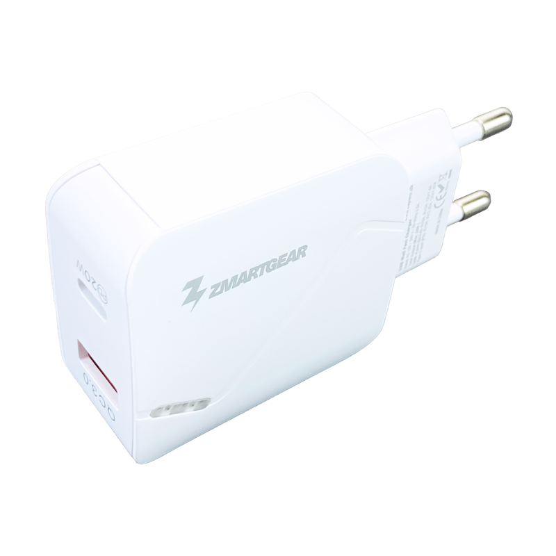 Zmartgear 220V lader USB-A + USB-C