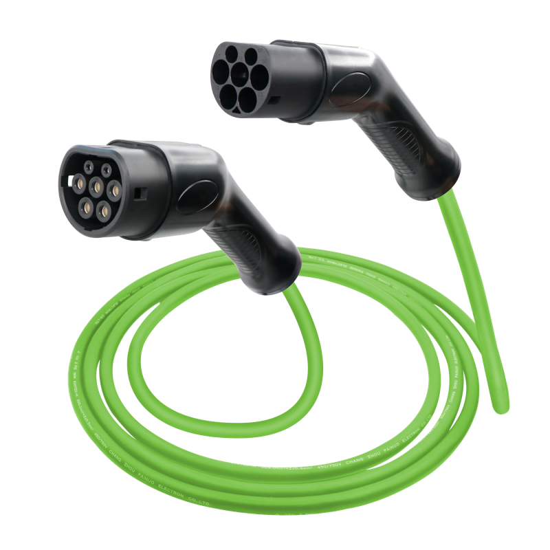 Zmartgear ladekabel 3F / 16A / T2 / 5m - Green