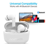 #Naztech Xpods Pro TWS høretelefoner - hvid