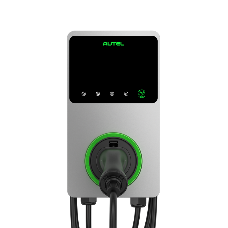 Autel Maxicharger 22kW med kabel 3F/32A - Sølvgrå