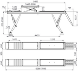 CEPELO Sporingslift 5,5 ton W-type