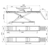 CEPELO Sporingslift 4,5 ton X-type