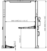 CEPELO 2-søjlet lift 5,5T