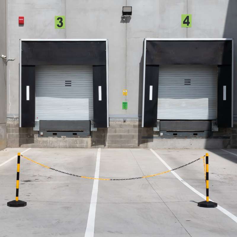 Stolpe sort/gul