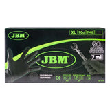 JBM Nitrilhandsker XL 90 stk - sort
