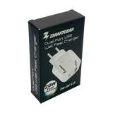Zmartgear 220V lader USB-A + USB-C